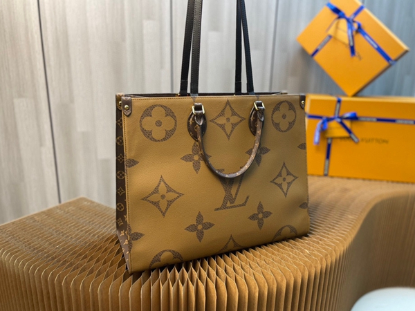 ルイヴィトンバッグ側面デザイン